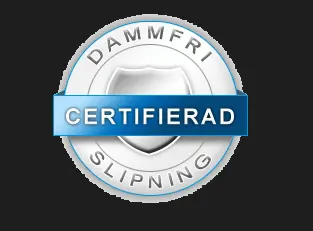 Certifiering, dammfri slipning